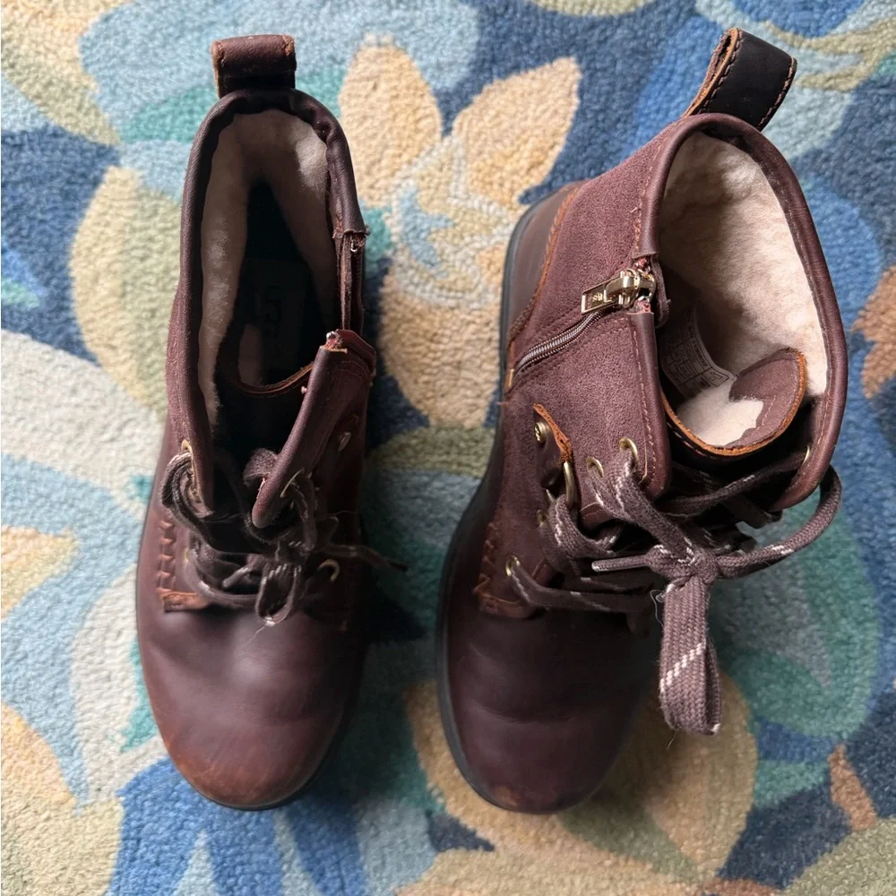 UGG Women's Hapsburg Hiker Boots size 7.5 - Picture 5 of 8